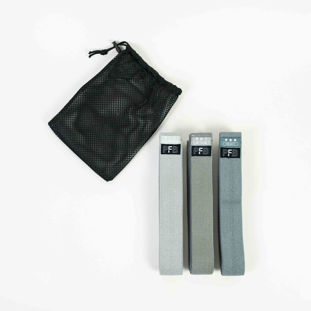 PFB Resistance Band Trio – Fabric Bands (3 levels)